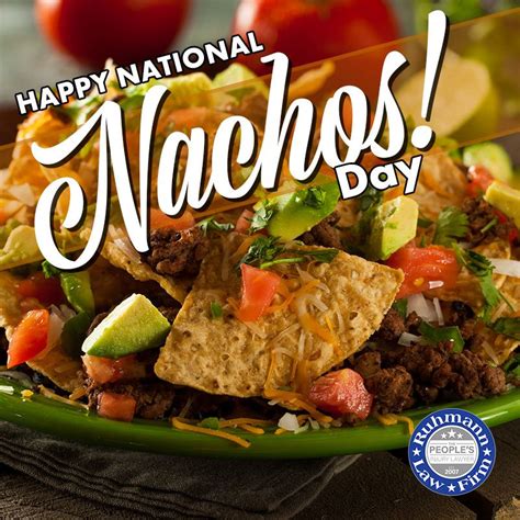 Happy National Nachos Day! Nachos originated in Piedras Negras, Mexico, just across the border ...