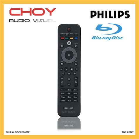 Philips Blu-Ray DISC Player Remote Control - Choy Audio Visual