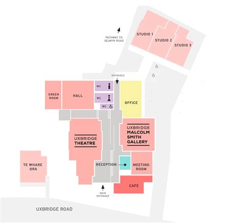 UXBRIDGE Centre Map - UXBRIDGE