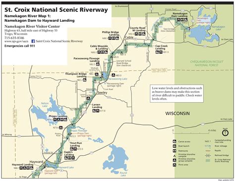 St Croix River Depth Map Stillwater Mn