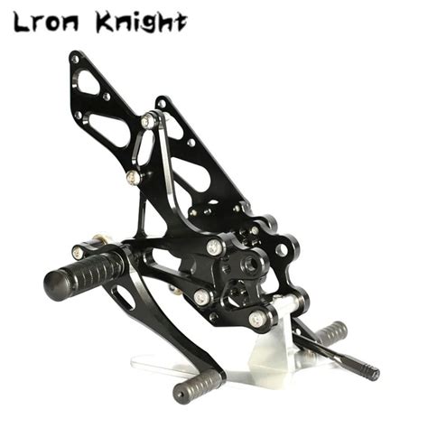 For KAWASAKI NINJA ZX 10R ZX10R ZX 10R 2003 2005 Motorcycle Accessories CNC Footrest Rear Sets ...