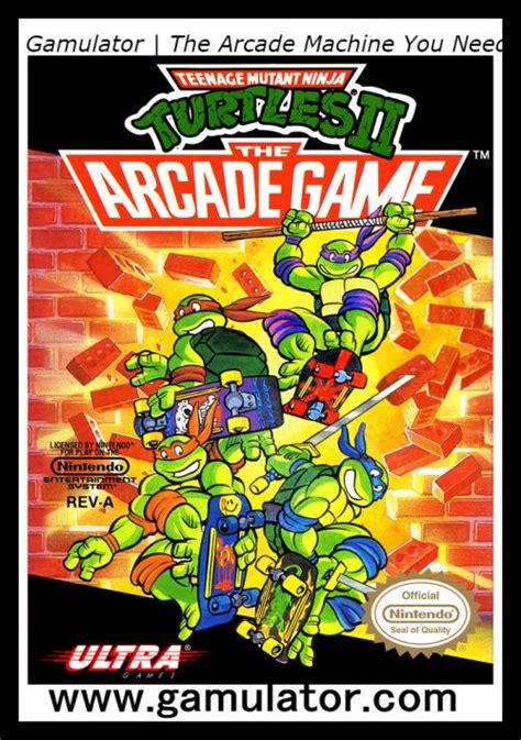 TMNT II - The Arcade Game ROM Download - Nintendo Entertainment System(NES)