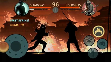 Defeat Shogun in Shadow fight 2 - YouTube