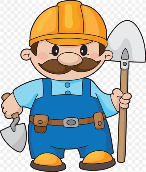 Architectural Engineering Construction Worker Cartoon Clip Art, PNG, 868x1024px, Architectural ...