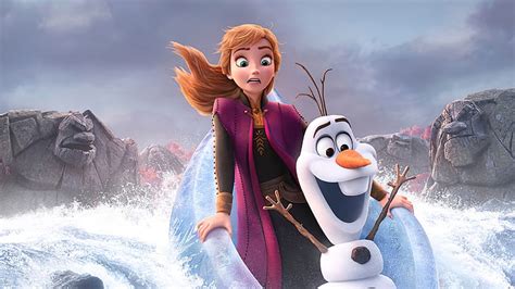 HD wallpaper: Movie, Frozen 2, Anna (Frozen), Olaf (Frozen) | Wallpaper ...