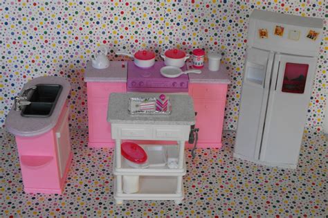 Barbie Kitchen Playset~LOADED With Accessories! Dollhouse Furniture