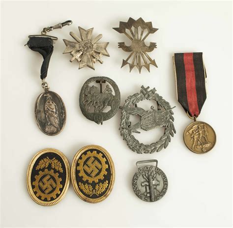 German WWII Medals and Badges, several to Condor Legion | Witherell's ...