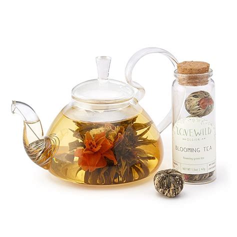 Blooming Tea | tea flowers | UncommonGoods