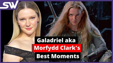 Who is Morfydd Clark? Galadriel Actor's Best and Funniest Moments - YouTube