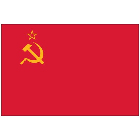 USSR (1955-1991) Flag on a Stick