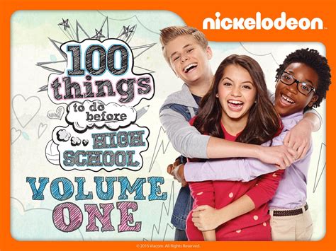 100 Things to Do Before High School | 100 things to do before high school | Pinterest | High ...