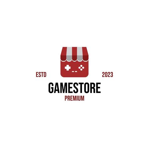 Vector game store logo design illustration idea 21398007 Vector Art at Vecteezy