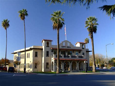 Patterson, CA : Patterson City Hall - Former site of Del Puerto Hotel after which City Hall was ...