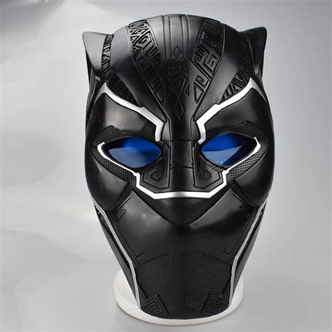 2018 Movie Black Panther Mask Helmet Cosplay costumes-in Boys Costume ...