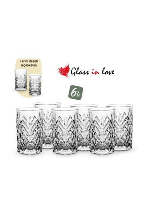 Glass In Love Kristal Kahve Yanı Su Bardağı 6lı Fiyatı, Yorumları - Trendyol