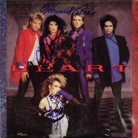 Rock Band HEART - Their Album Signed - May 02, 2013 | The Written Word Autographs in NH