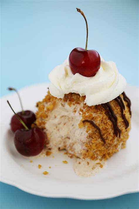 Easy Mexican Fried Ice Cream – The Comfort of Cooking