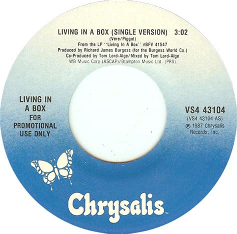 Living In A Box – Living In A Box (1987, Vinyl) - Discogs