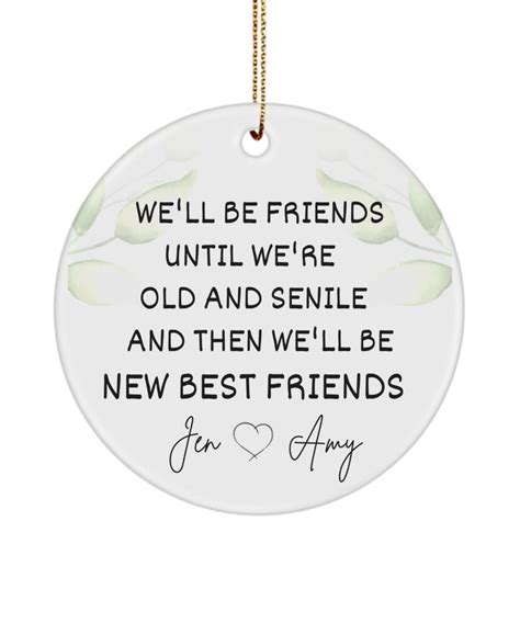 Personalized Best Friend Gifts for Best Friend Ornament Best - Etsy