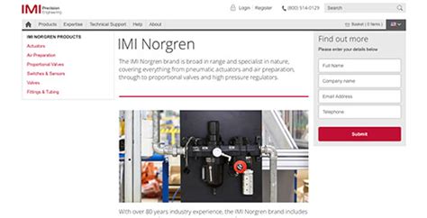 IMI Norgren unveils new website