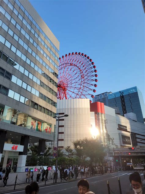 Rating the best Ferris wheels in Osaka