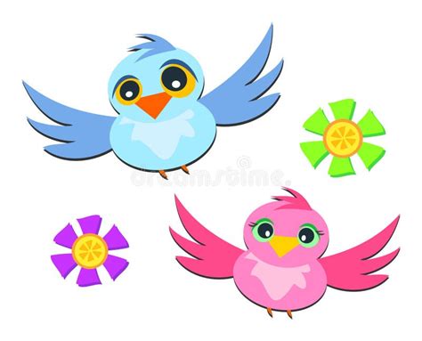 Birds in Flight stock vector. Illustration of wings, mammal - 19540953