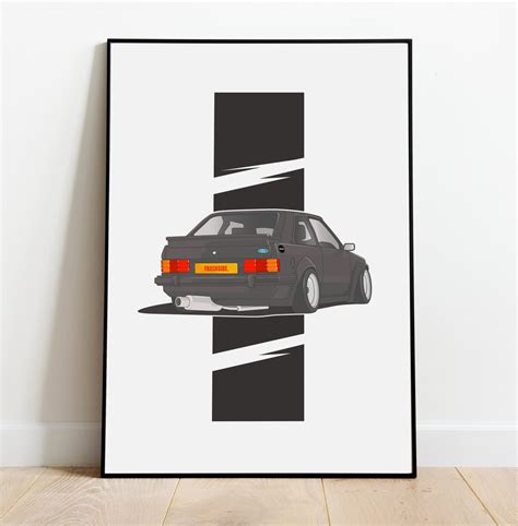 Drift Car Poster Ford Poster Ford Taunus Room Decor Home - Etsy