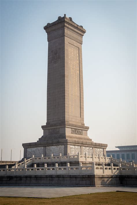 Tiananmen Square: Monument to the People's Heroes | [Beijing… | Flickr