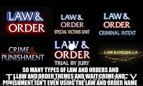 So many law and orders which one is your favorite - Imgflip