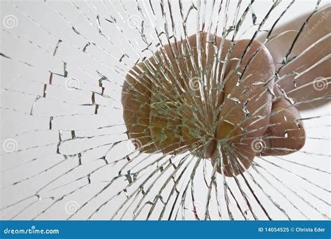 Breaking glass stock image. Image of windowpane, fragment - 14054525