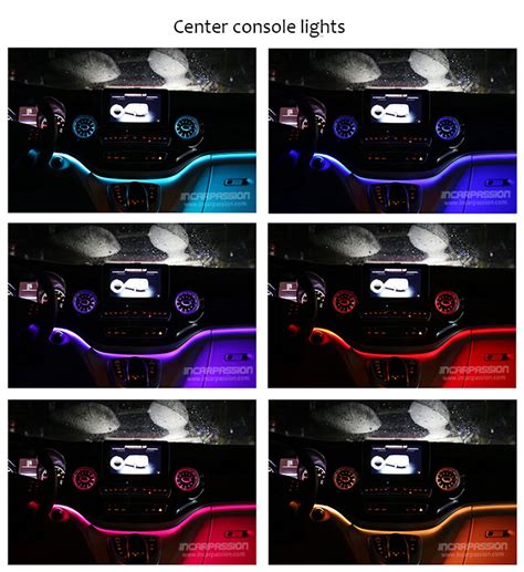 Mercedes V Class 64 Colors Ambient Light & Footwell Light