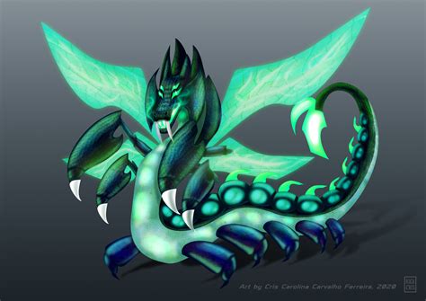 Cris Carvalho - Bug-Dragon Concept Art