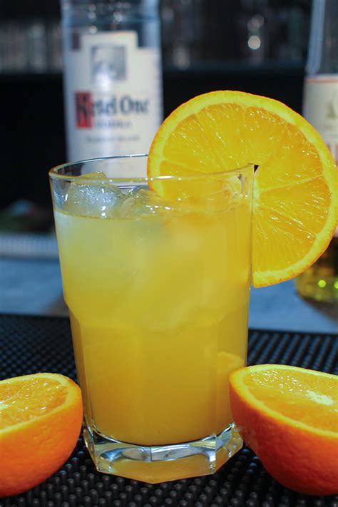 This is how you make the famous Harvey Wallbanger Cocktail Vodka Drinks, Easy Cocktails, Booze ...