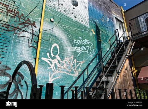 Graffiti and stairs Stock Photo - Alamy