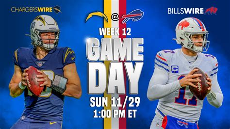 Buffalo Bills vs. Los Angeles Chargers: Game day inactives