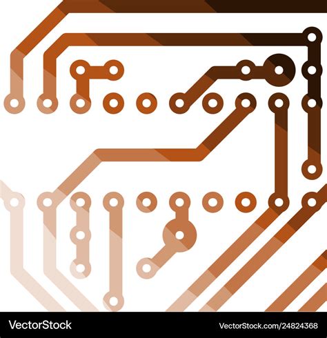 Circuit board icon Royalty Free Vector Image - VectorStock