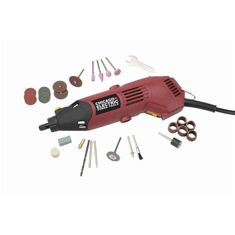 Heavy Duty Variable Speed Rotary Tool Kit 31 Pc