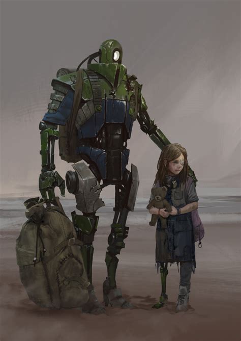 ArtStation - Journey to the end, Mikhail Palamarchuk | Robot art, Post ...