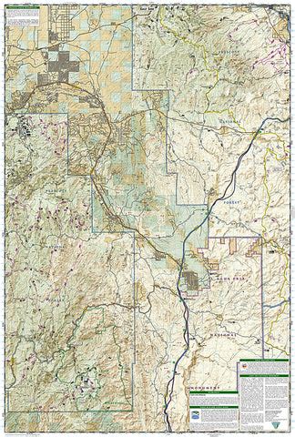 Buy map: Bradshaw Mountains and Prescott National Forest, AZ, Map 858 – YellowMaps Map Store