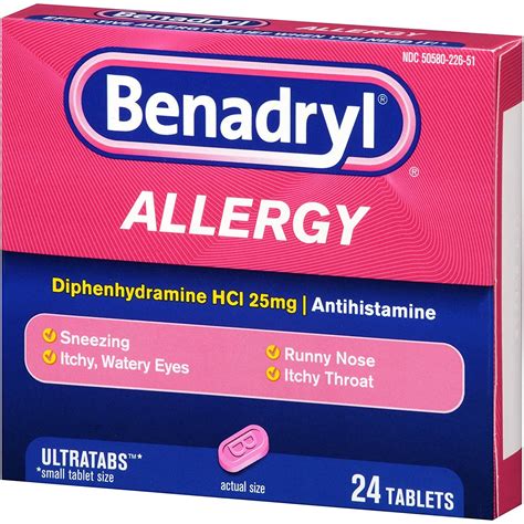 Benadryl Allergy Relief | AvaCare Medical