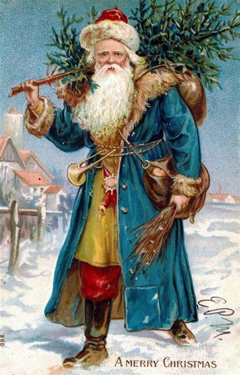 How St Nicholas came to be the patron saint of children... and then Santa Claus (1891) - Click ...