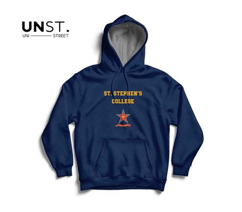 St. Stephen’s College Blue Hoodie – University of Delhi- Hoodies ...