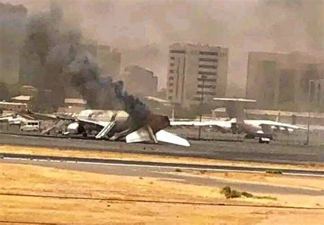 Khartoum Airport Closed and Multiple Aircraft Destroyed