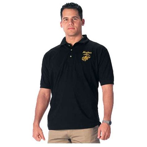 Mens Military Embroidered Army Polo T-Shirt | Camouflage.ca