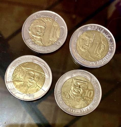 10 Piso Commemorative Coins Set, Hobbies & Toys, Memorabilia ...