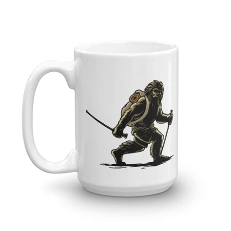 Camping Mug Bigfoot Mug Sasquatch Unique Coffee Mugs - Etsy