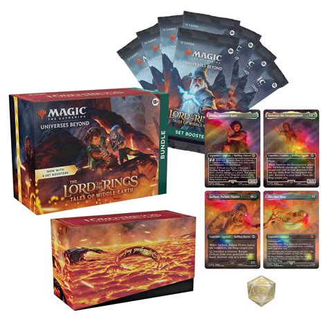 Magic The Gathering The Lord of The Rings: Tales of Middle-Earth Bundle ...