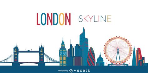 London City Skyline Vector Download