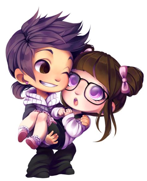 Where are we goin by Kiwiggle.deviantart.com on @deviantART Cute Chibi Couple, Love Cartoon ...