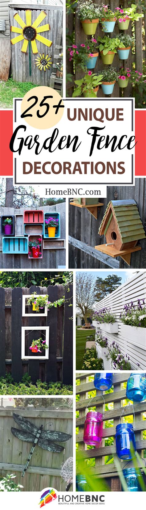 Top 23 Surprising DIY Ideas To Decorate Your Garden Fence, 43% OFF